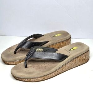Very Volatile Island Platform Wedge Flip Flop Sandals Women's Size 10